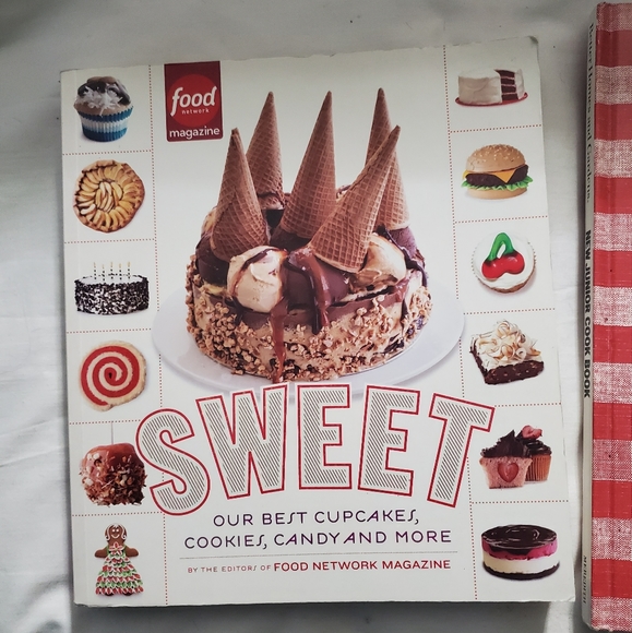 :Food network magazine sweet cookbook & better homes and gardens junior cookbook - Picture 2 of 16